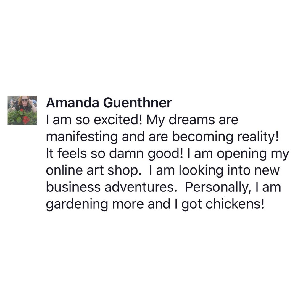 Sarah Centrella Life Coaching Testimonials